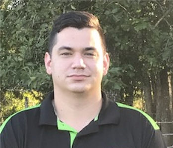 Austin Gonzales, team member at SERVPRO of Tyler, Lindale, Palestine